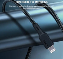 Aukey USB C - Lightning Cable CB-NCL1-BK 1m Black