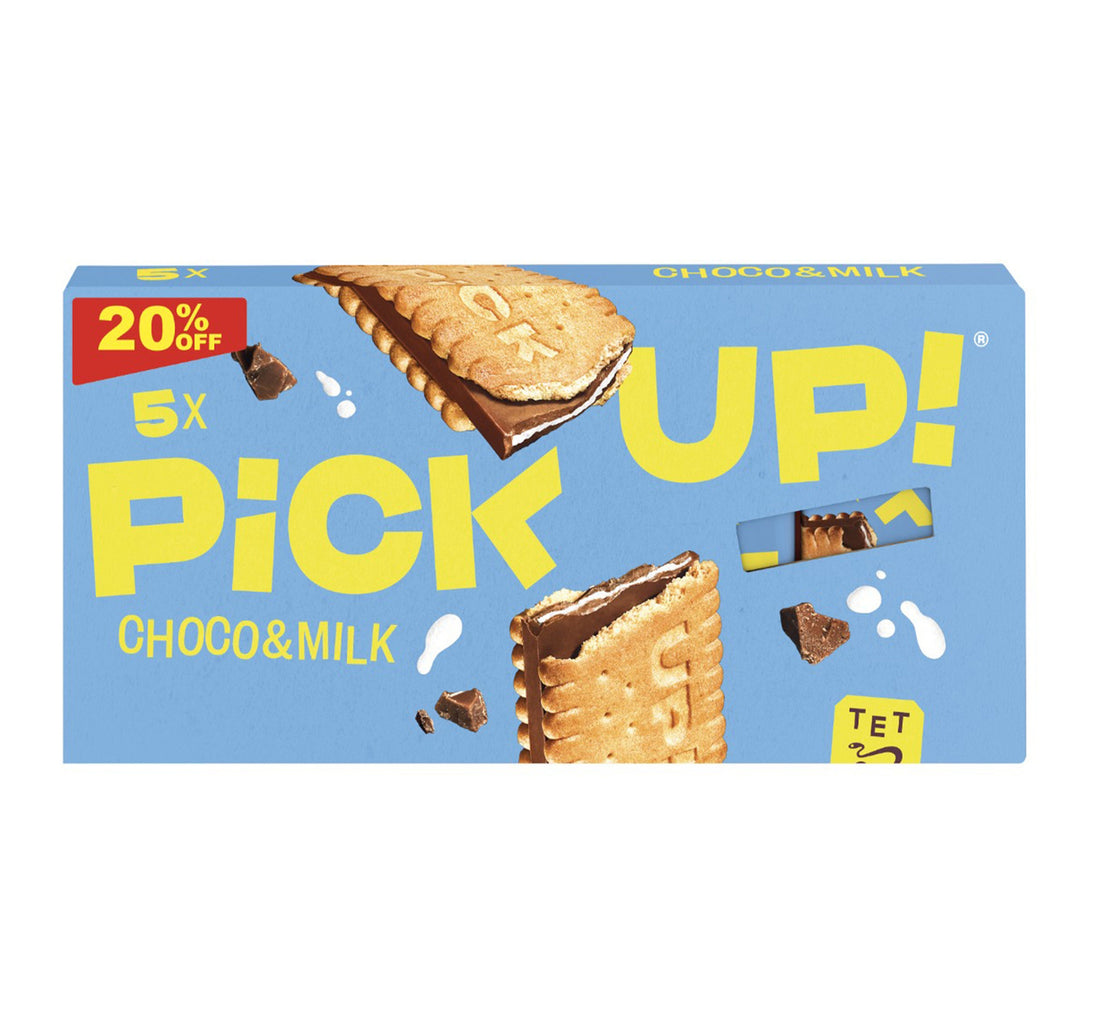 Bahlsen Pick Up Choco & Milk Biscuits 28 g 4+1