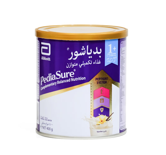 نظام بيدياشور بيبتيجرو بنكهة الفانيليا للأطفال من عمر 1 إلى 3 سنوات 400 جرام