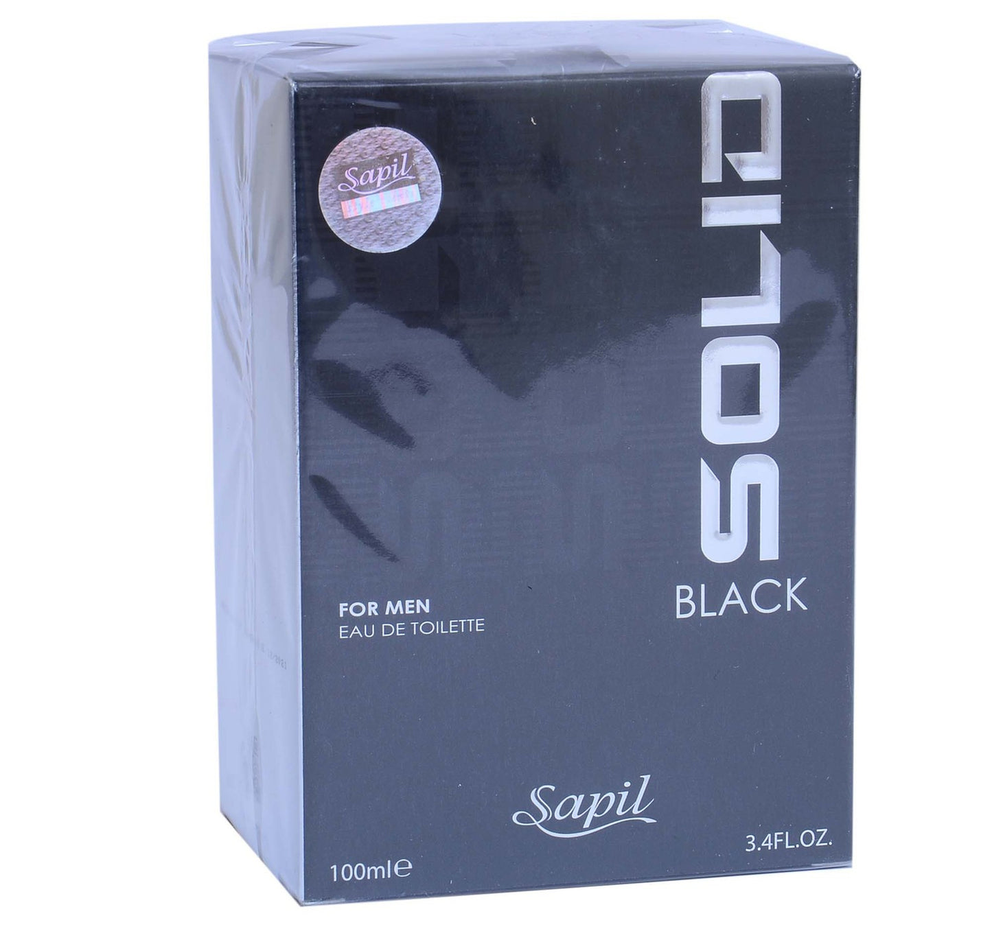 Sapil Solid Black EDT for Men 100 ml