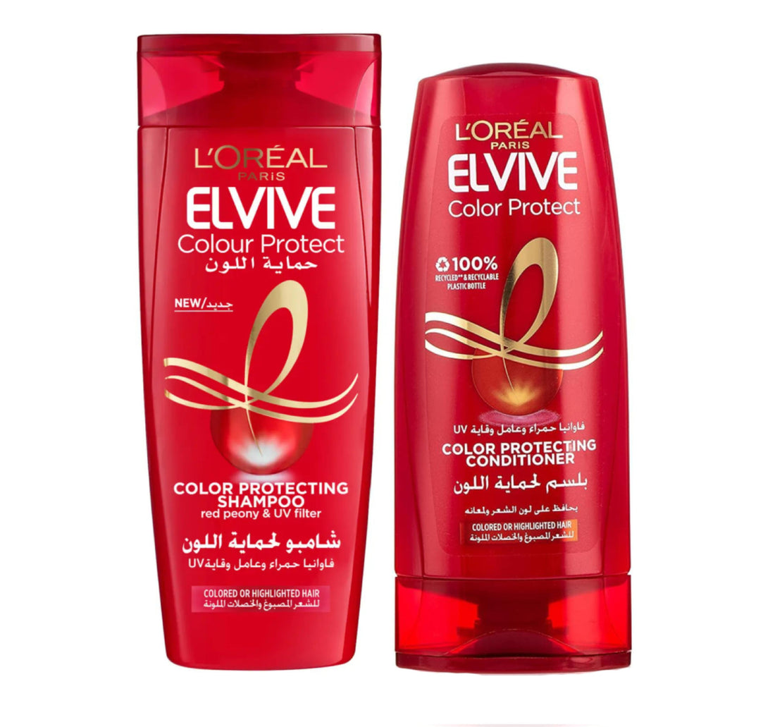 L'Oreal Paris Elvive Colour Protect Shampoo 400 ml + Conditioner 360 ml