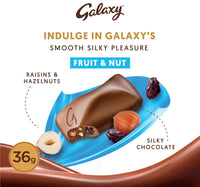 Galaxy Fruit & Nut Chocolate Bar 36 g