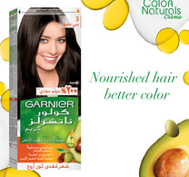 Garnier Color Naturals 3 Dark Brown 1 pkt