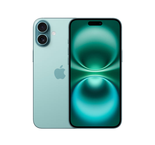 Apple iPhone 16 Plus 5G Smartphone, 128 GB Storage, Teal