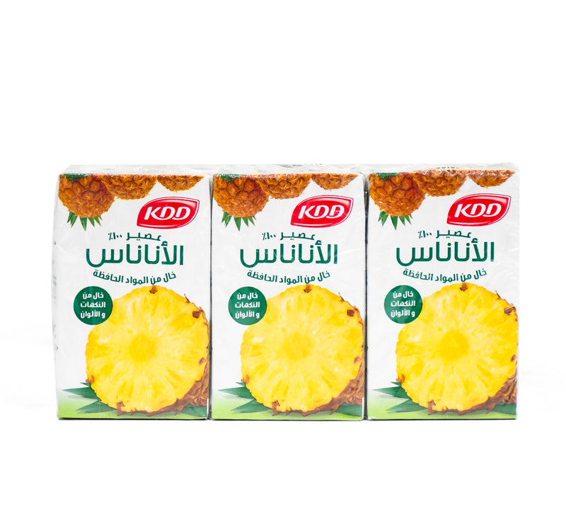 KDD Pineapple Juice 6 x 250 ml