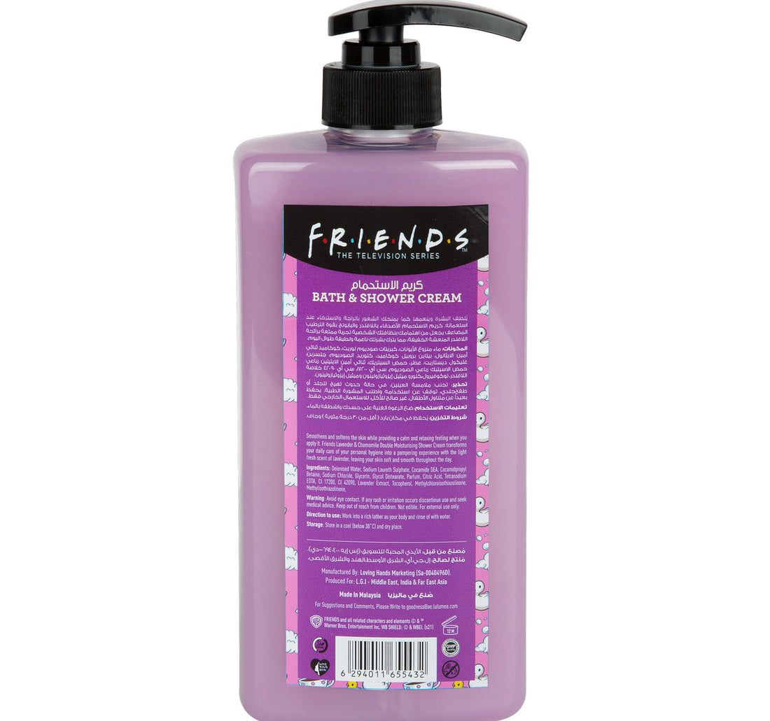 Friends Lavender Bath & Shower Cream 750 ml