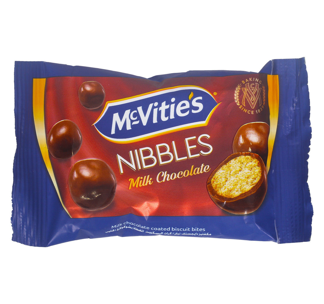 McVitie's Digestive Nibbles Milk Chocolate 12 x 37 g