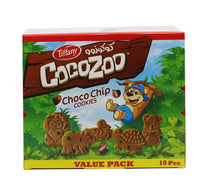 كوكيز تيفاني كوكوزو برقائق الشوكولاتة - عبوة اقتصادية، 10 قطع × 26 جم