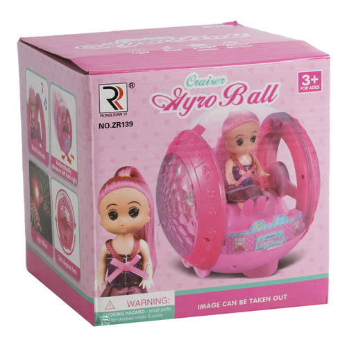 Fabiola Battery Operated Light & Music Doll ZR139