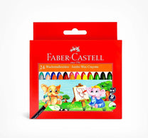 أقلام شمع جامبو من فابر كاستل، 24 قطعة