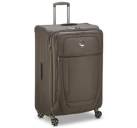 Delsey Helium Deluxe 4 Wheel Soft Trolley, 71 cm, Brown