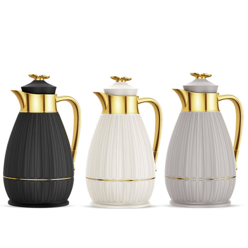 Feenik Plastic Vacuum Flask DU100 1L Assorted Colors