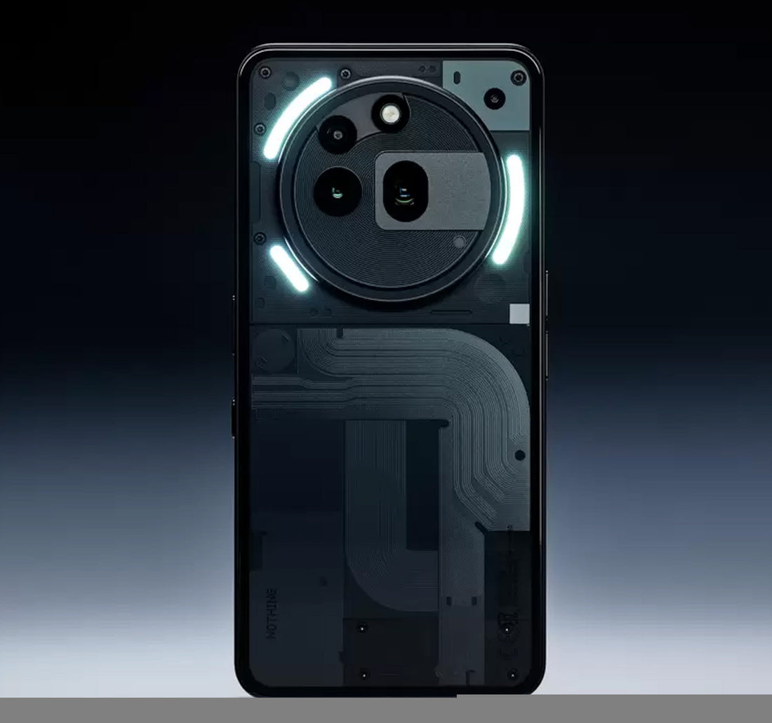 Nothing Phone (3a) Pro 5G Smartphone, 12 GB RAM, 256 GB Storage, Black, A10400216