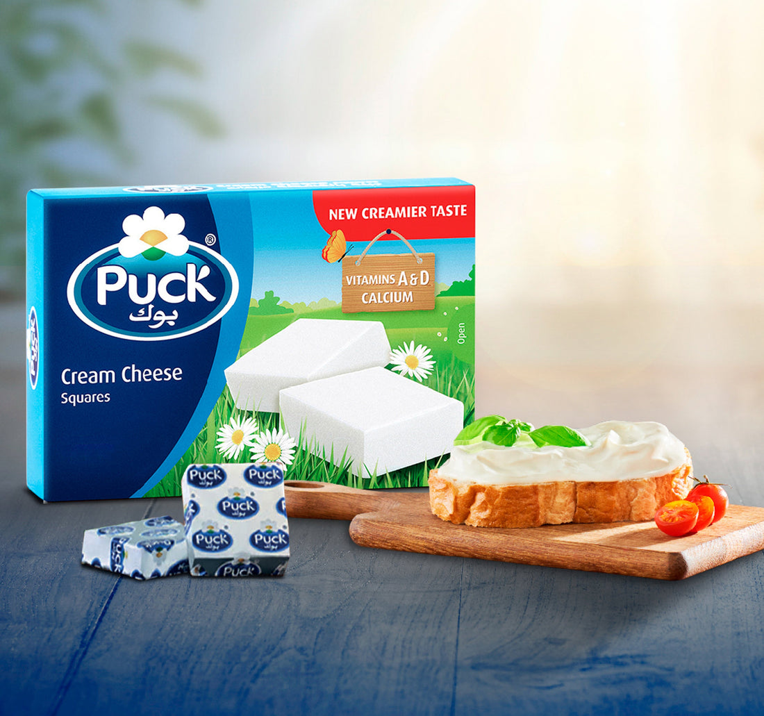 Puck Cream Cheese Squares 12 Portions 216 g