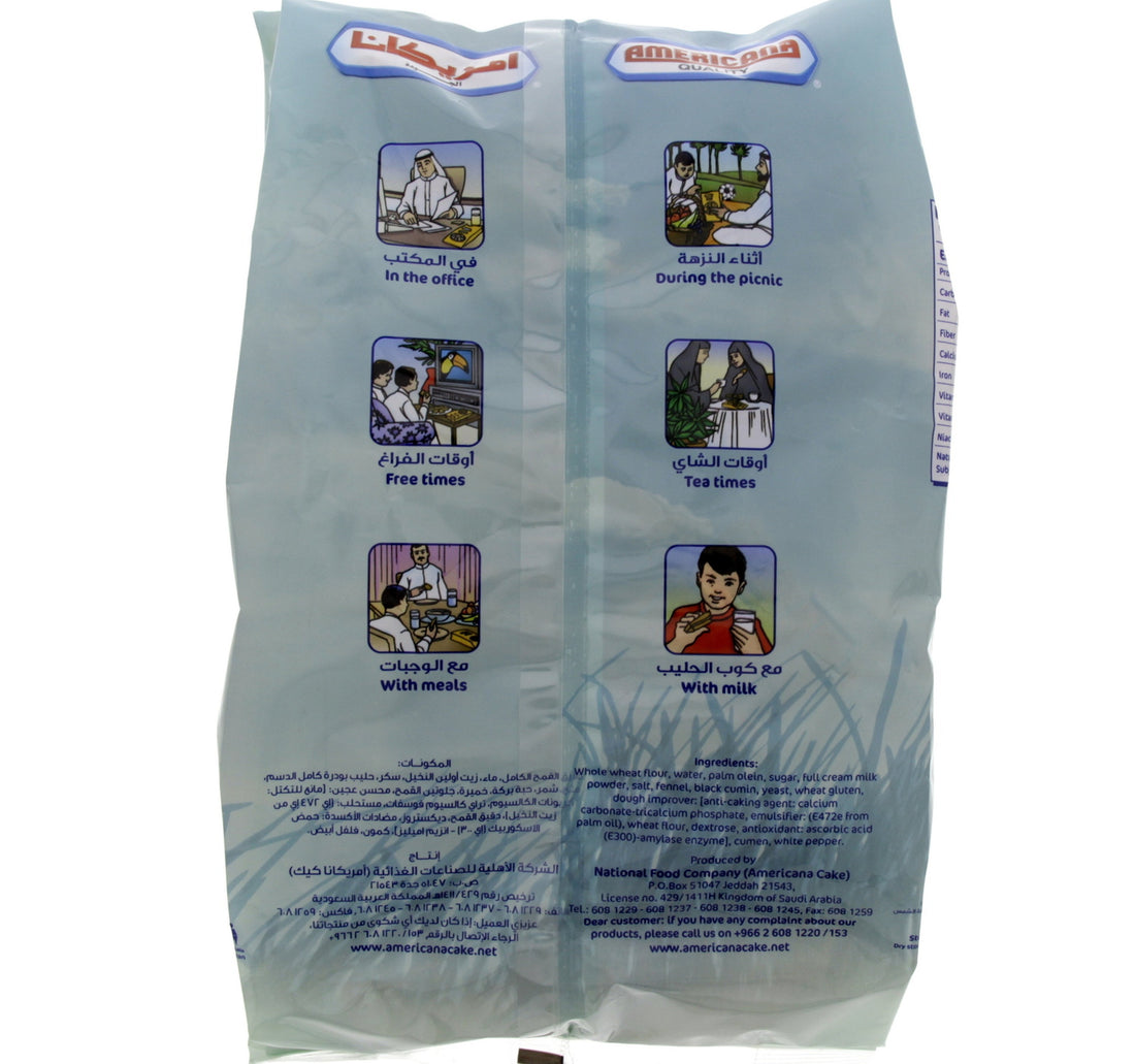 Americana Fresh Diet Rusks 350 g