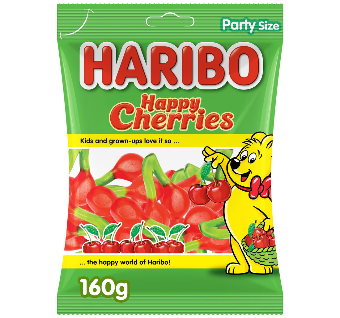 Haribo Happy Cherries Gummy Candy 160 g
