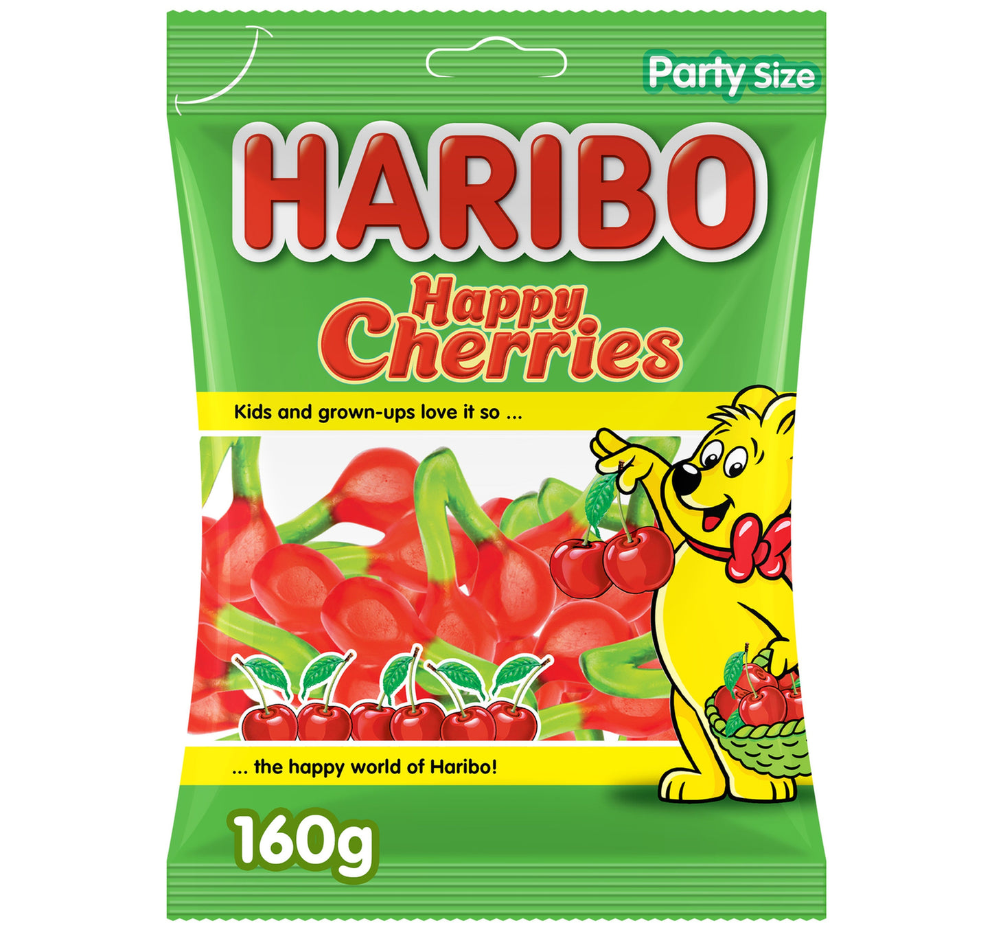 Haribo Happy Cherries Gummy Candy 160 g
