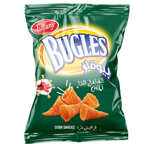 Tiffany Bugles Chili Corn Snacks 75 g