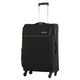 American Tourister Jamaica 4 Wheel Soft Trolley, 66 cm, Black