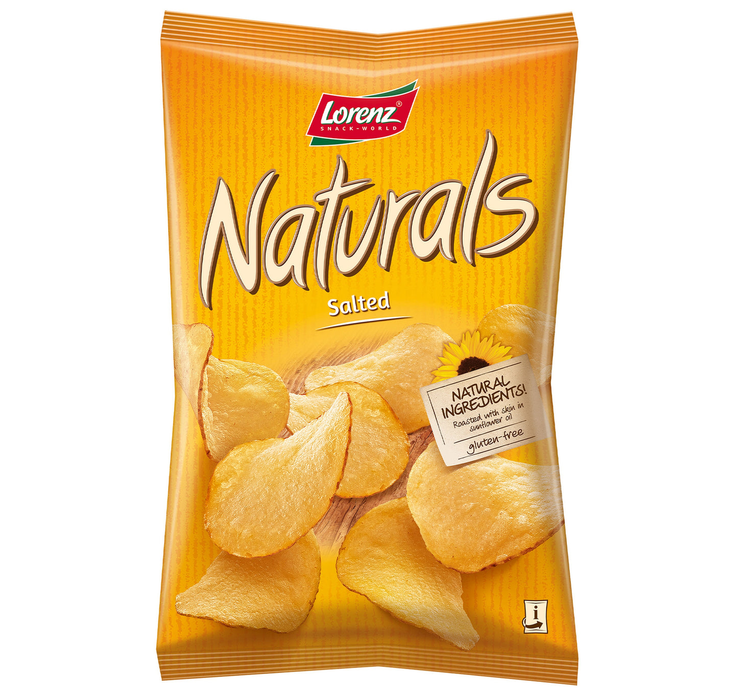 Lorenz Naturals Salted Potato Chips 100 g