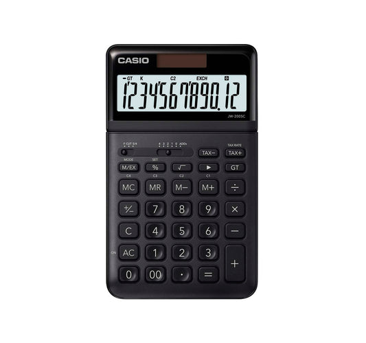 Casio Calculator JW200SC Black