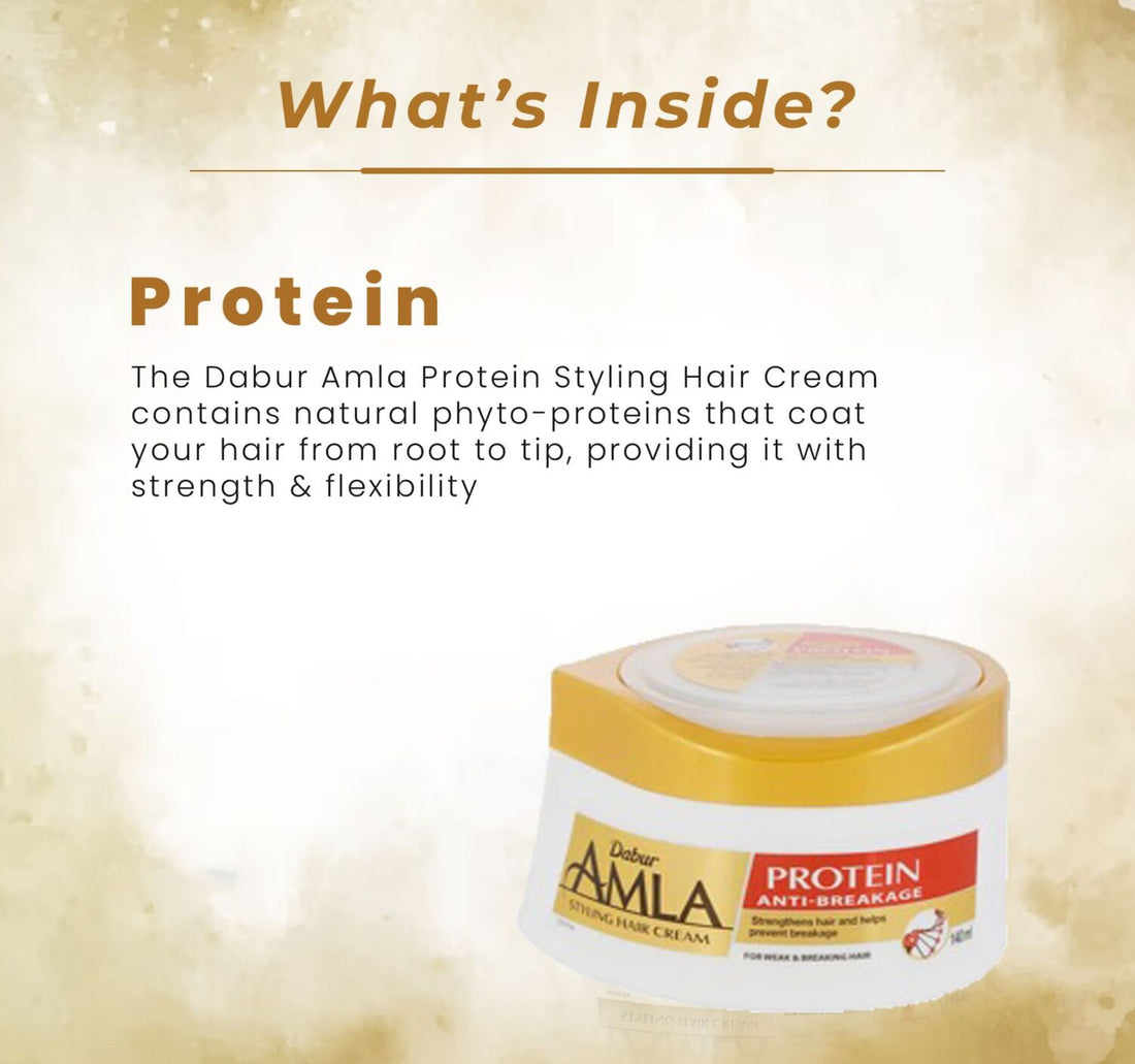 Dabur Amla Protein Styling Hair Cream 140 ml