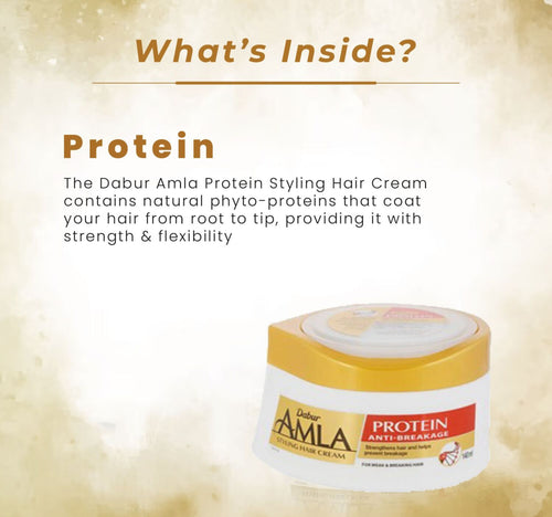 Dabur Amla Protein Styling Hair Cream 140 ml
