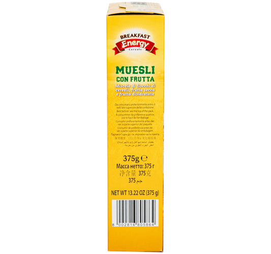 Breakfast Energy Muesli With Fruit 375 g