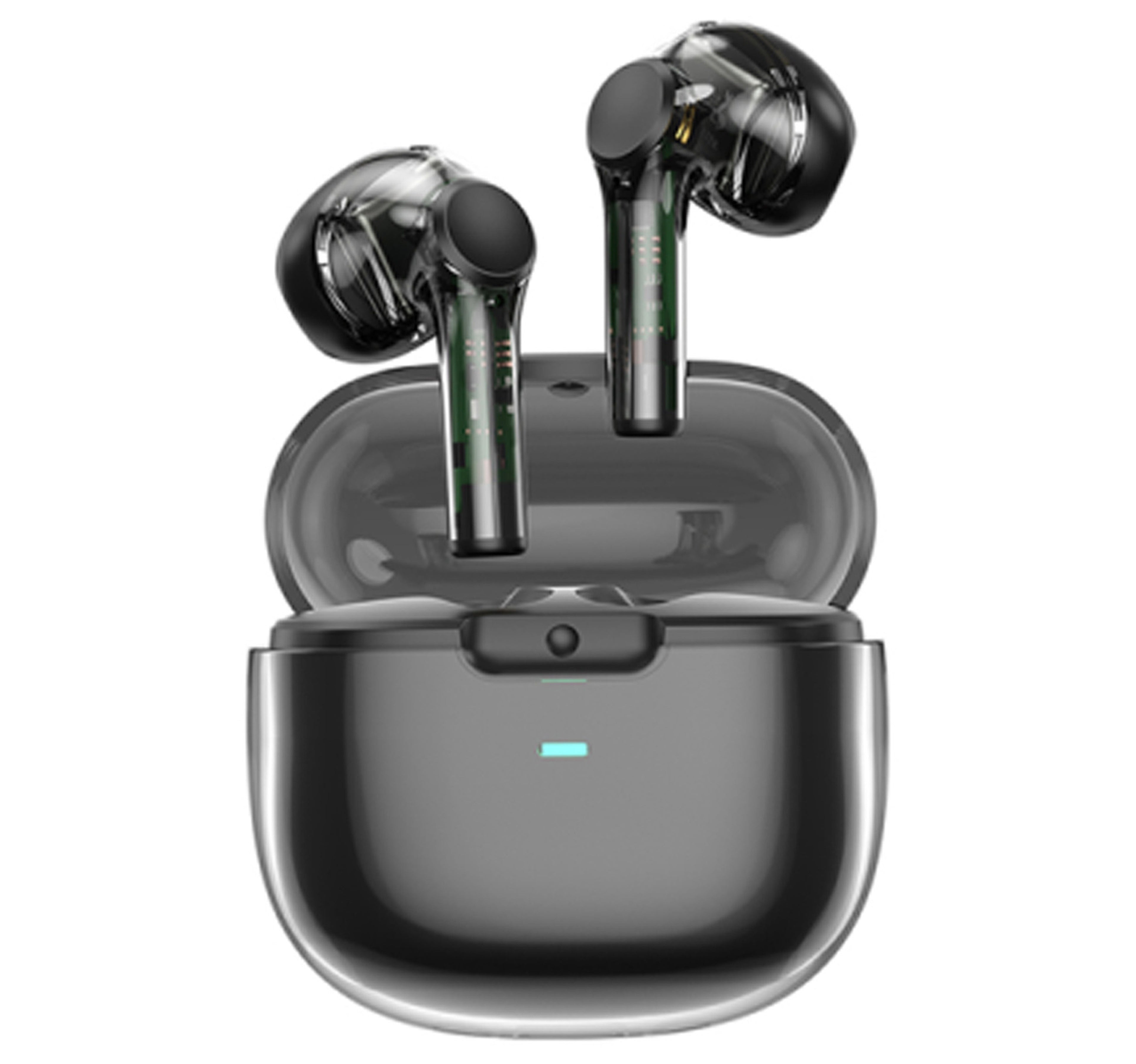 سماعات Wiwu Pure Sound TWS Airbuds T-12B باللون الأسود