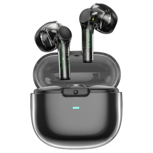 سماعات Wiwu Pure Sound TWS Airbuds T-12B باللون الأسود