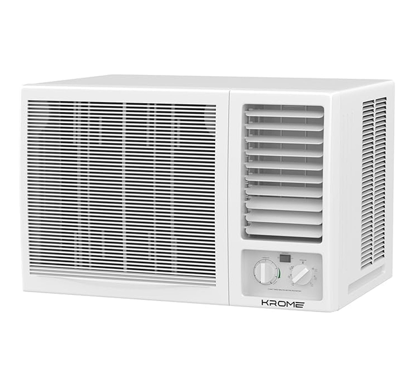 Krome Window Air Conditioner, 2 Ton, Rotary Compressor, White, AWR24ST3