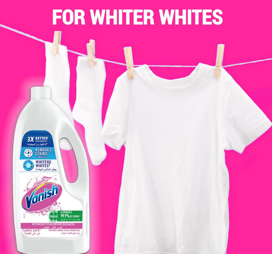 Vanish Liquid Stain Remover White Clothes 1.8 Litres