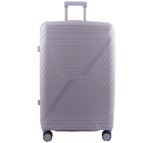 Ambest Polypropylene 4 Wheel Hard Trolley, 24 inches, Assorted, 43704