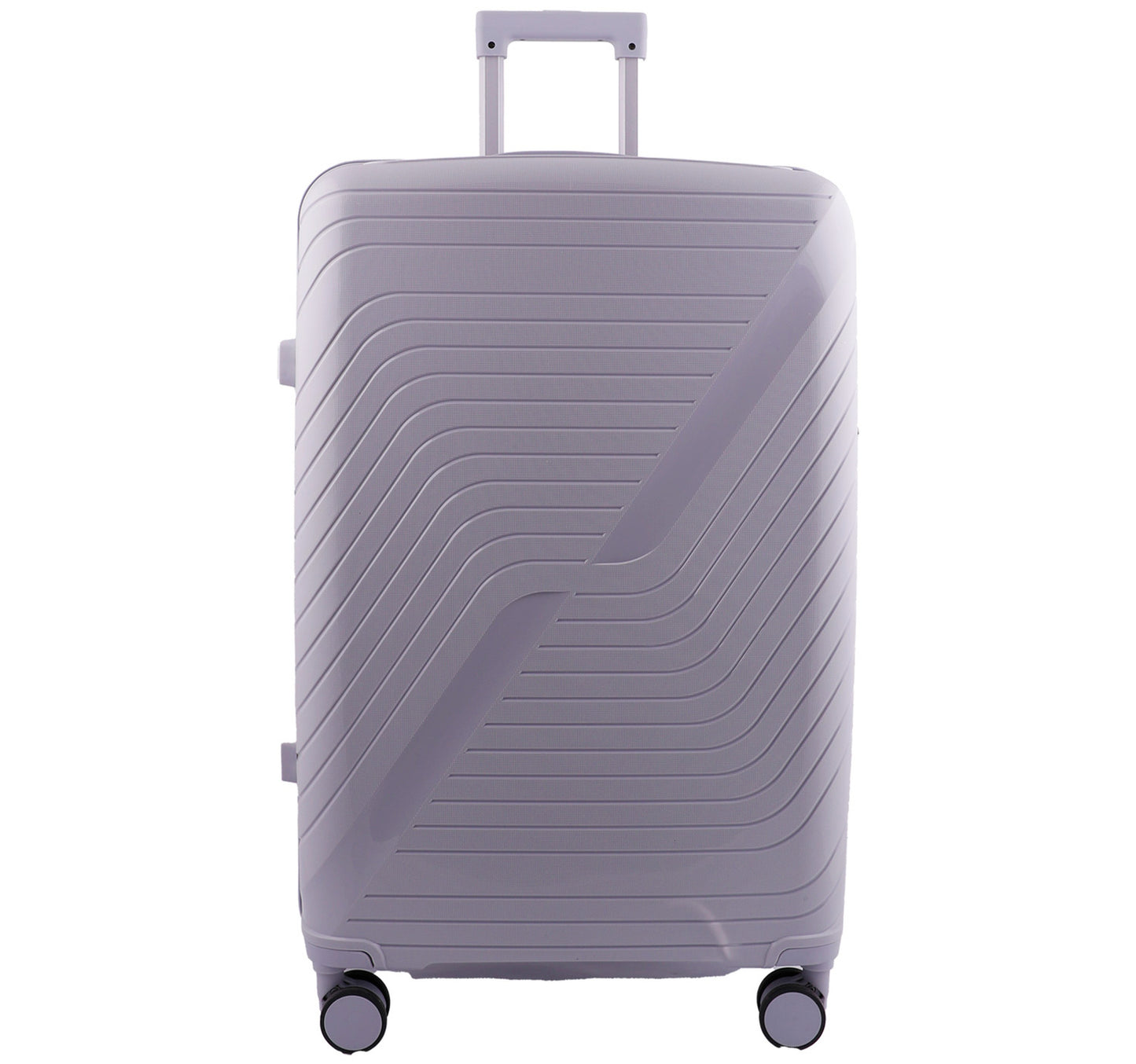 Ambest Polypropylene 4 Wheel Hard Trolley, 24 inches, Assorted, 43704