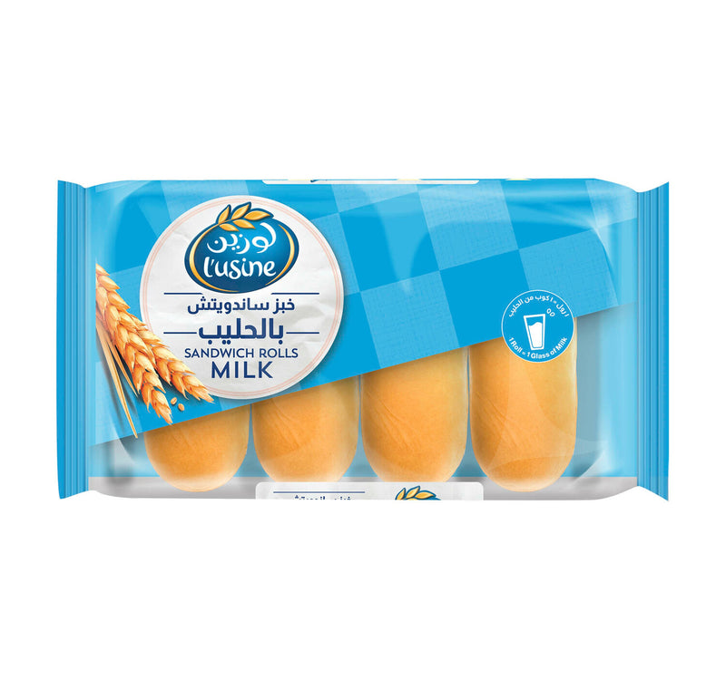 Lusine Milk Sandwich Roll 4 pcs 200 g