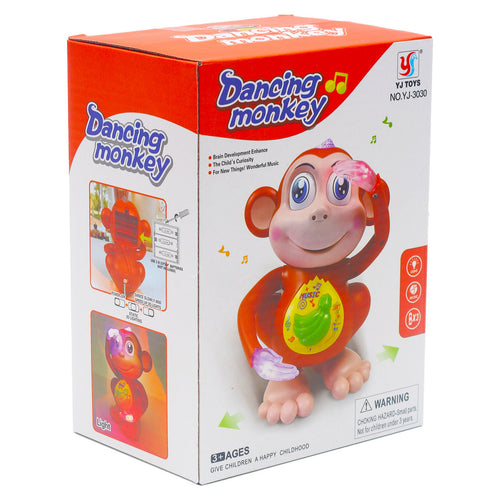 YJ Toys Battery Operted Dancing Monkey YJ3030