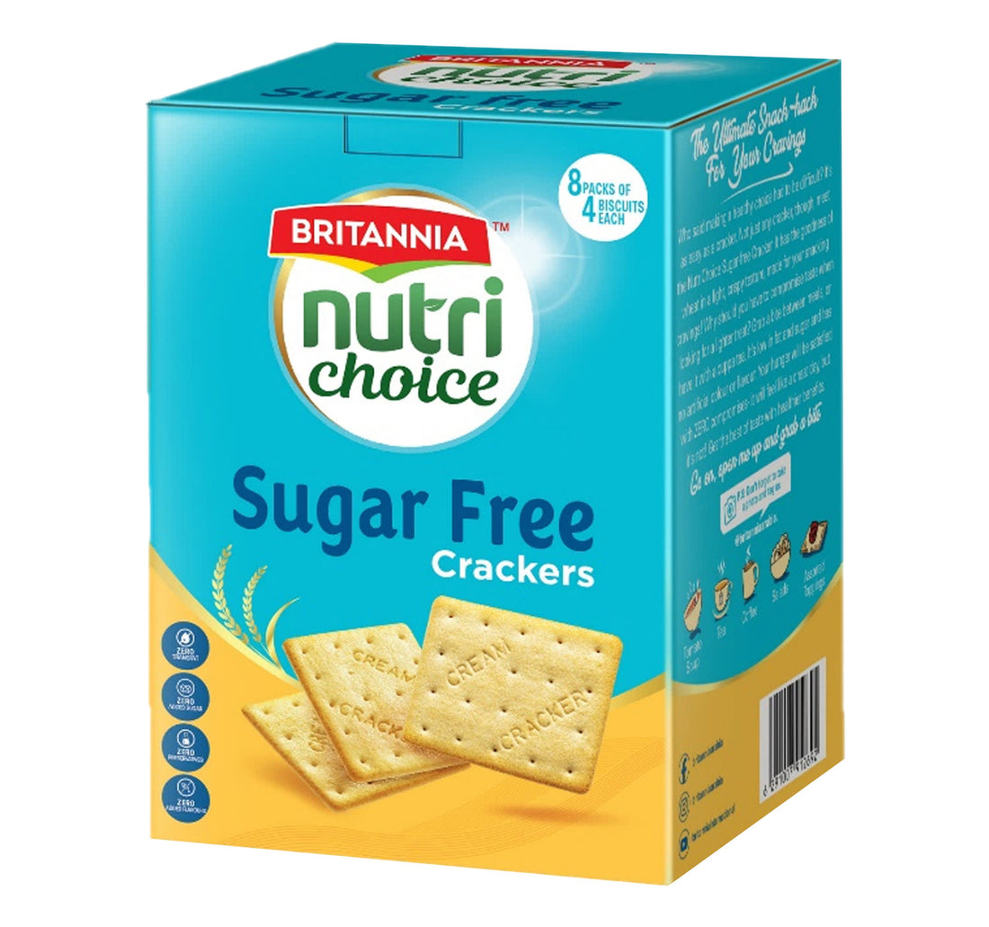 Britannia Nutri Choice Sugar Free Crackers 175 g
