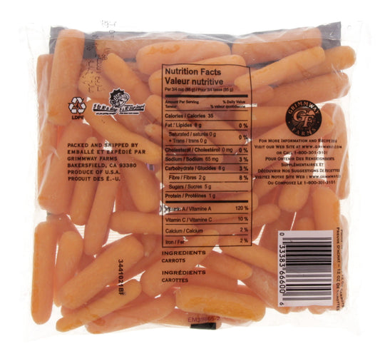 Baby Carrots Peeled USA 340 g