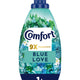 منعم الأقمشة المركز كومفورت، برائحة الحب الأزرق 9x، سعة 1 لتر