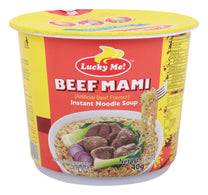 شوربة المعكرونة الفورية من Lucky Me Beef Mami 40 جم