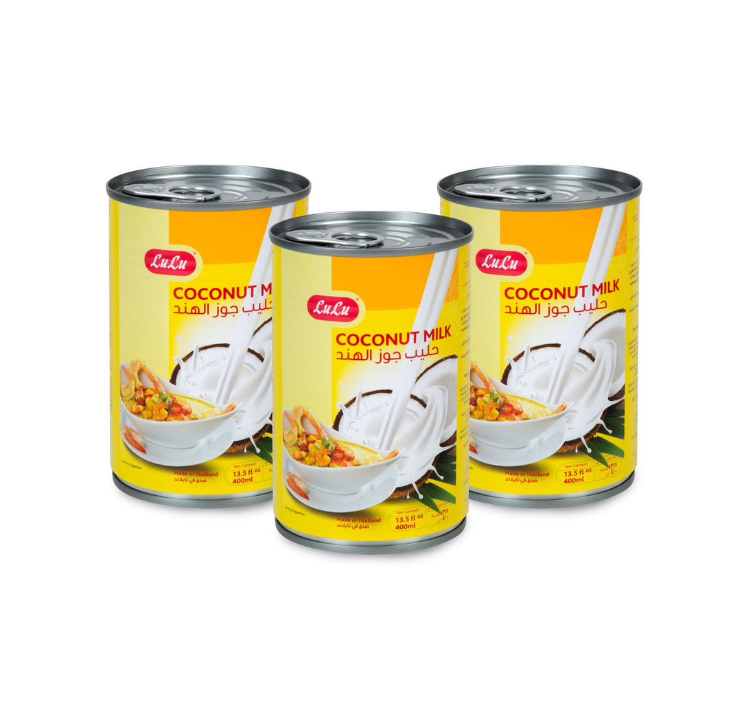 LuLu Coconut Milk 3 x 400 ml