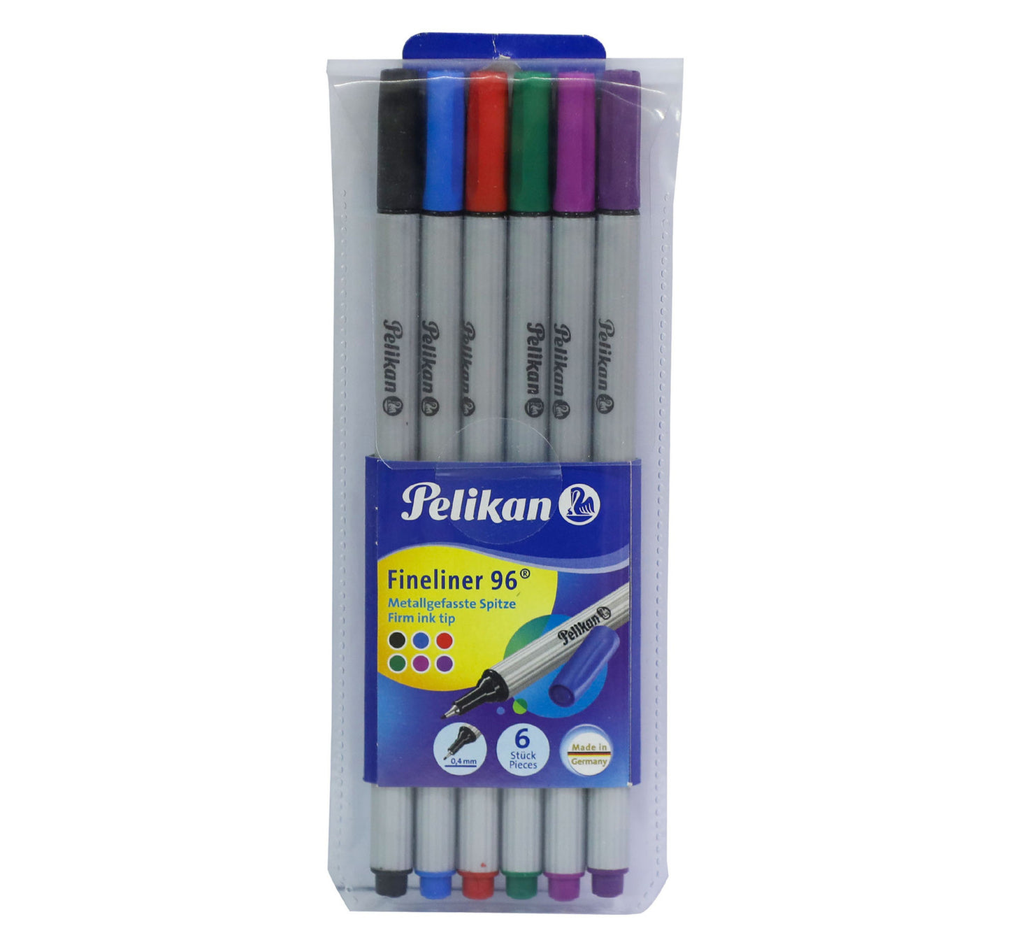 Pelikan 0.4mm Ballpoint Pen Fineliner 96 6pcs