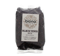 أرز بيونا العضوي الأسود الكامل الحبة 500 غرام