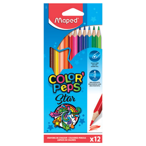 Maped Color'Peps Star Colour Pencils 12pcs