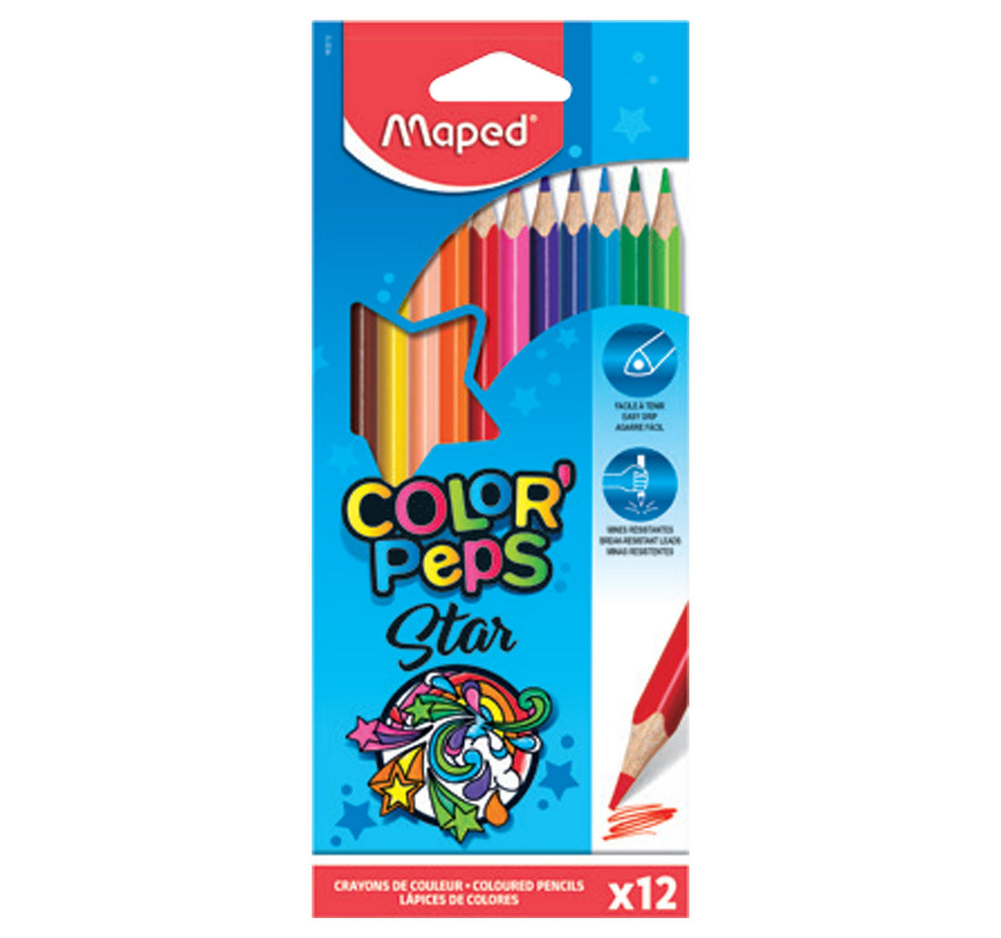 Maped Color'Peps Star Colour Pencils 12pcs