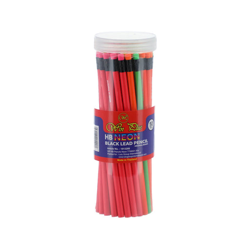 Win Plus HB Pencils Neon TTM001 50s