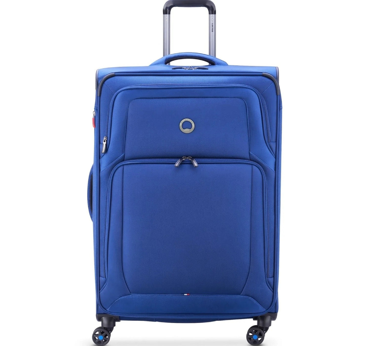 Delsey Optimax 4 Wheel Soft Trolley, 55 cm, Blue