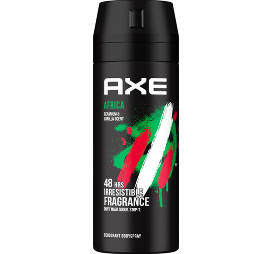 Axe Geranium & Vanilla Scent Deodorant Body Spray For Men 150 ml