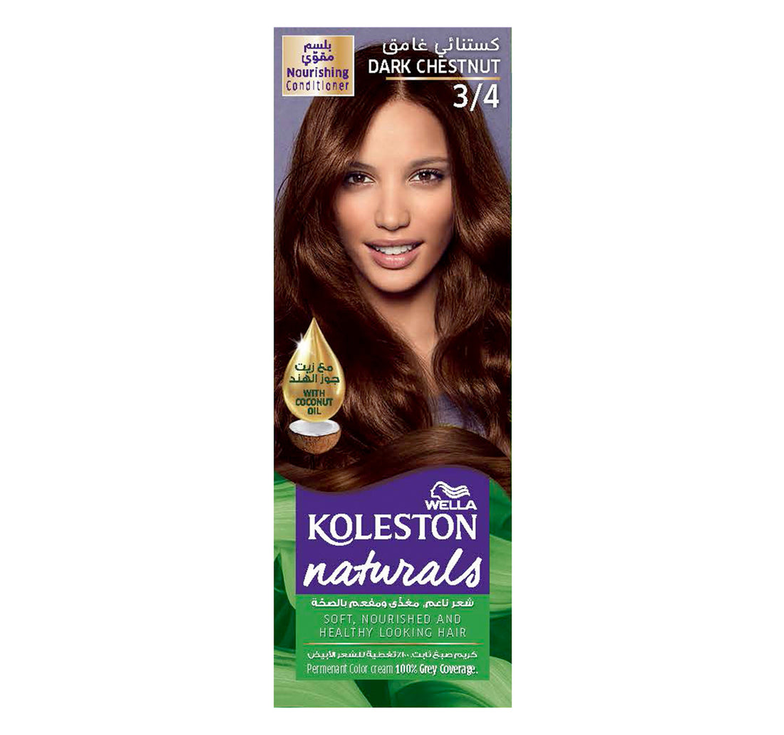 Koleston Naturals 3/4 Dark Chestnut 1 pkt