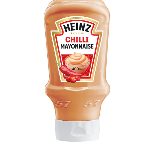 Heinz Fiery Chili Mayonnaise Top Down Squeezy Bottle 400 ml